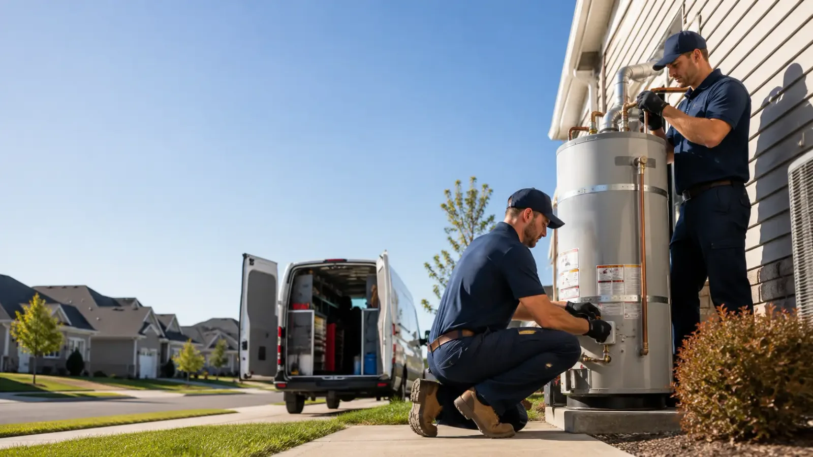 Water Heater Installation in Kensal, ND
